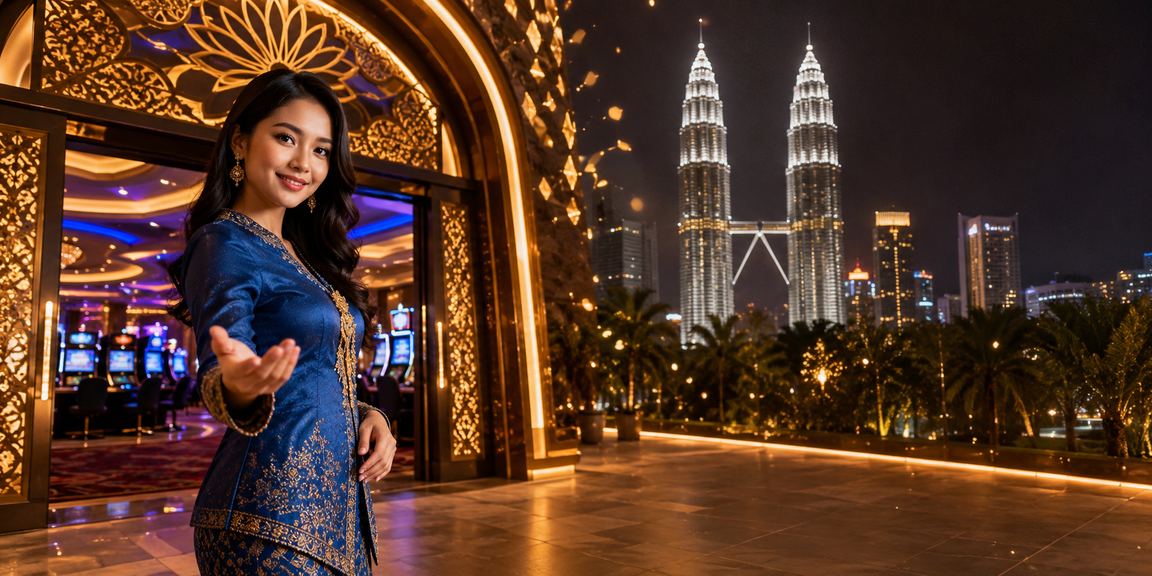 User in baju kurung accessing jaguar3 casino in Kuala Lumpur