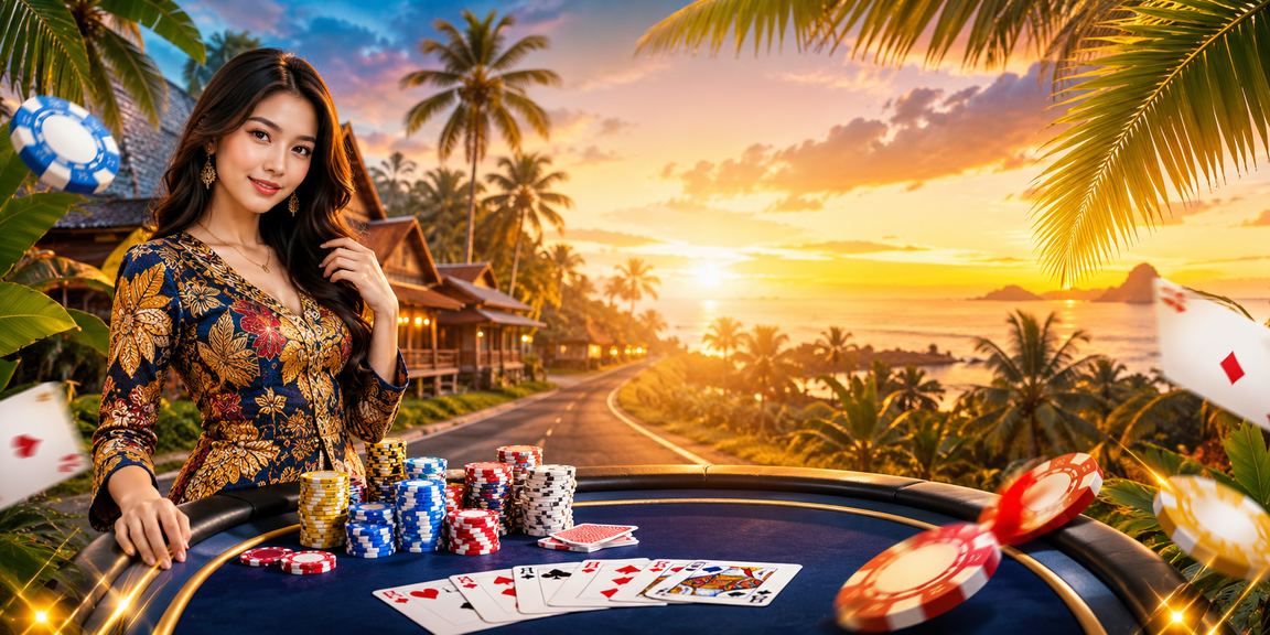 A Malaysian slot player in batik enjoying jaguar3 games